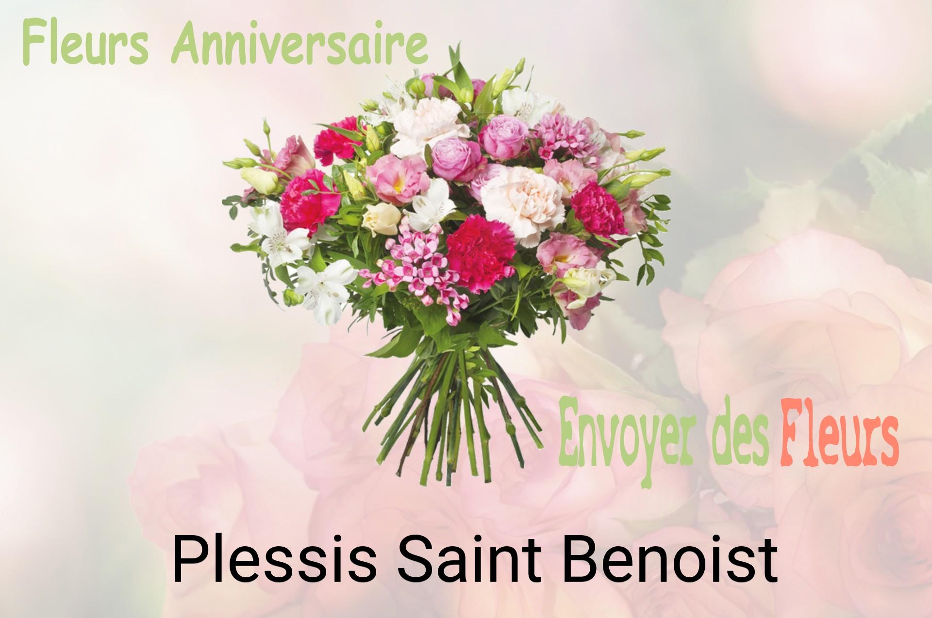 Bouquet de fleurs d’anniversaire livré à Plessis-Saint-Benoist
